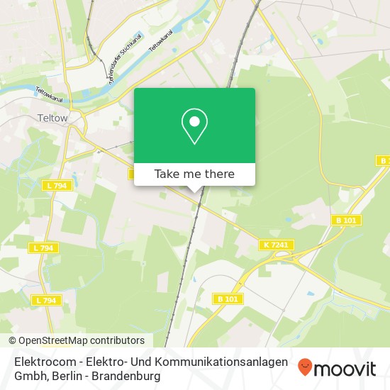 Карта Elektrocom - Elektro- Und Kommunikationsanlagen Gmbh