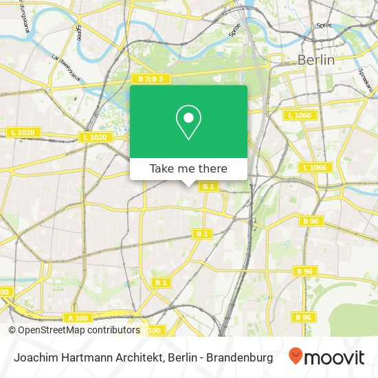 Joachim Hartmann Architekt map