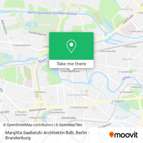 Margitta Saebetzki Architektin Bdb map