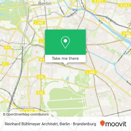 Reinhard Bühlmeyer Architekt map