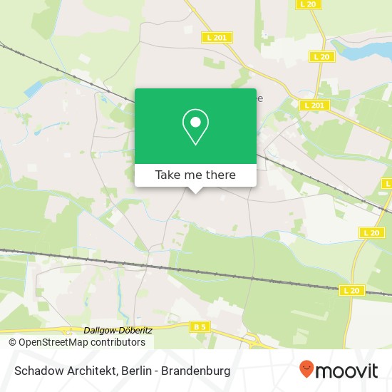 Schadow Architekt map