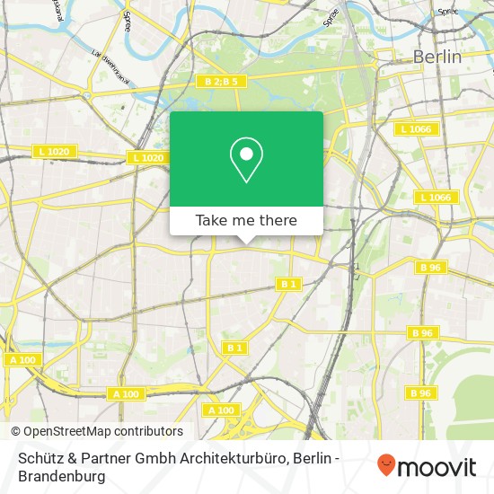 Карта Schütz & Partner Gmbh Architekturbüro