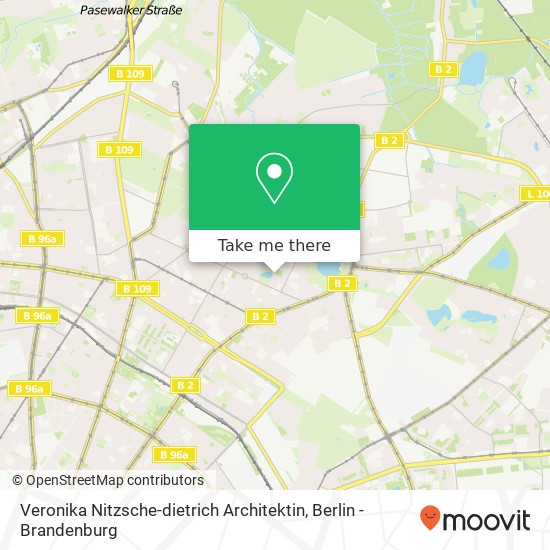 Карта Veronika Nitzsche-dietrich Architektin