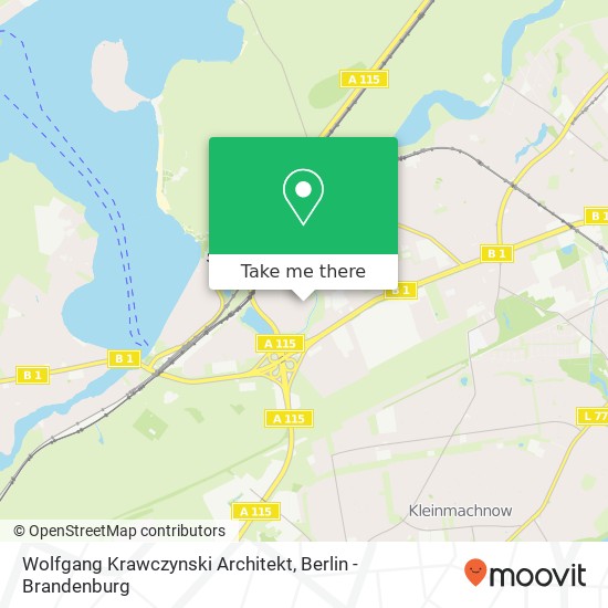 Wolfgang Krawczynski Architekt map