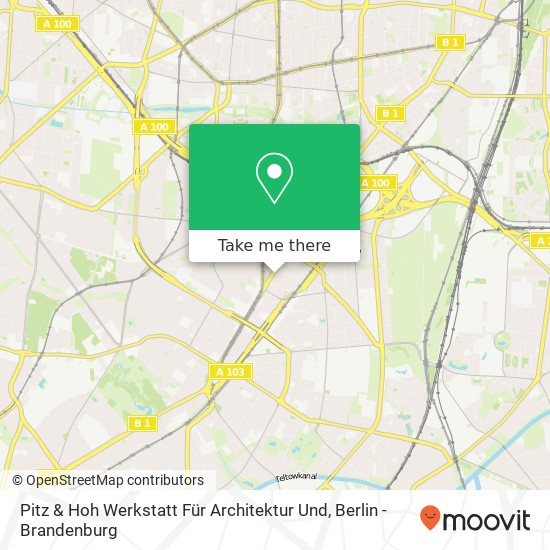 Карта Pitz & Hoh Werkstatt Für Architektur Und