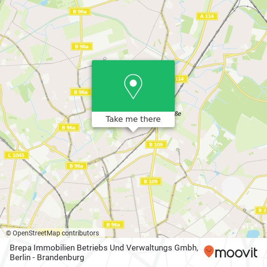 Brepa Immobilien Betriebs Und Verwaltungs Gmbh map