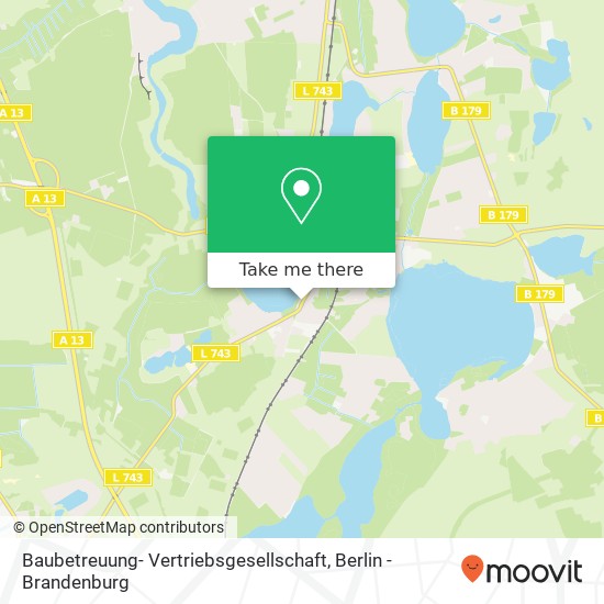 Baubetreuung- Vertriebsgesellschaft map