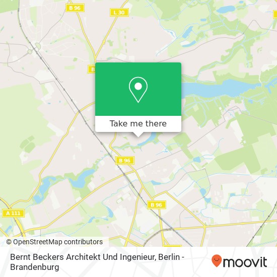 Карта Bernt Beckers Architekt Und Ingenieur