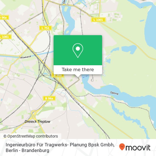 Ingenieurbüro Für Tragwerks- Planung Bpsk Gmbh map