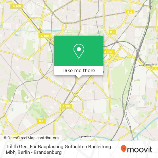 Карта Trilith Ges. Für Bauplanung Gutachten Bauleitung Mbh