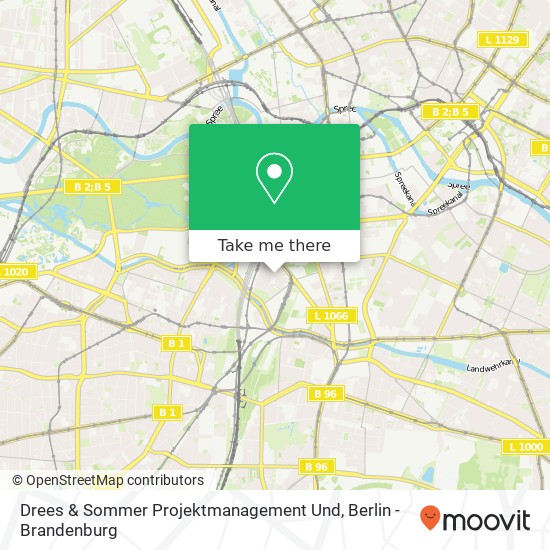 Drees & Sommer Projektmanagement Und map