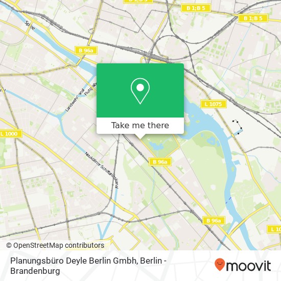 Карта Planungsbüro Deyle Berlin Gmbh