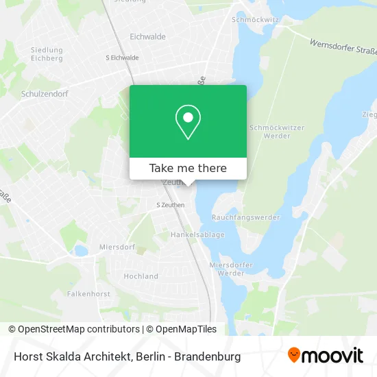 Horst Skalda Architekt map