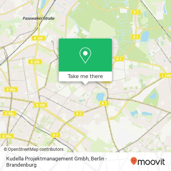 Карта Kudella Projektmanagement Gmbh