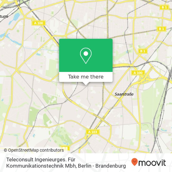 Teleconsult Ingenieurges. Für Kommunikationstechnik Mbh map