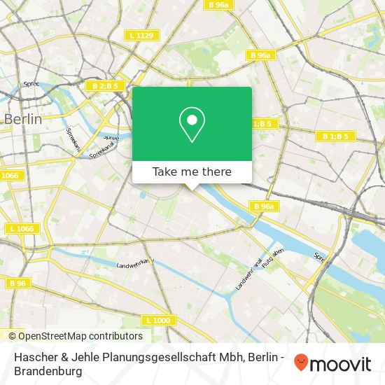Hascher & Jehle Planungsgesellschaft Mbh map