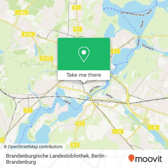 Brandenburgische Landesbibliothek map