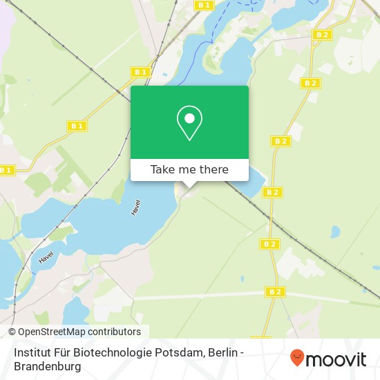 Institut Für Biotechnologie Potsdam map