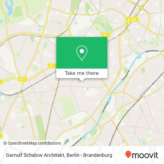 Gernulf Schalow Architekt map