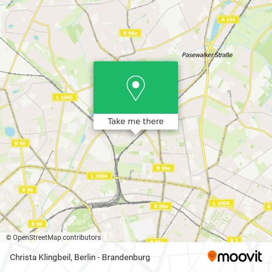 Christa Klingbeil map