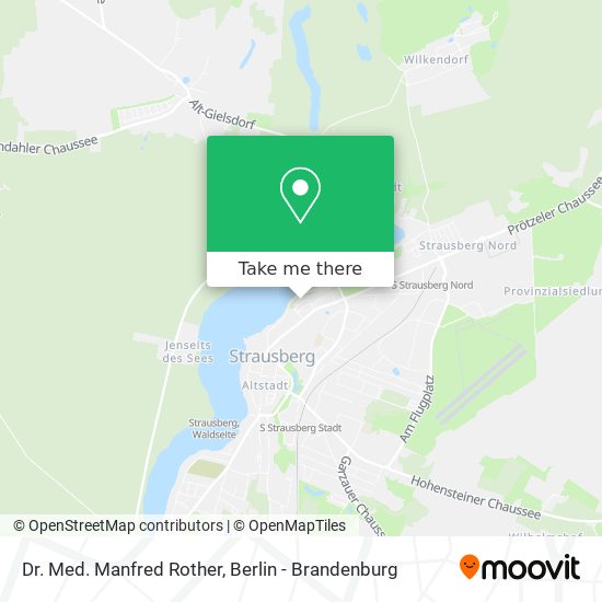 Dr. Med. Manfred Rother map