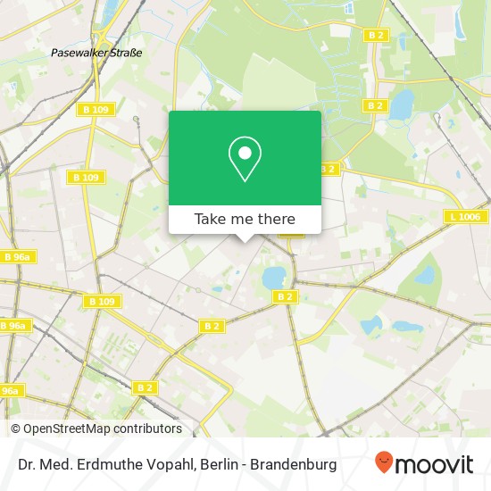 Dr. Med. Erdmuthe Vopahl map