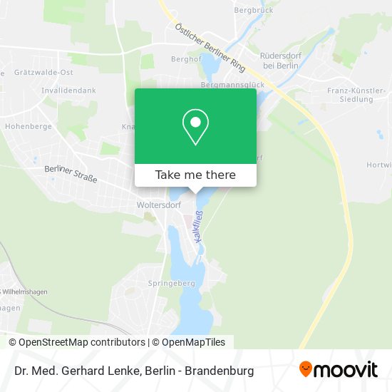 Dr. Med. Gerhard Lenke map