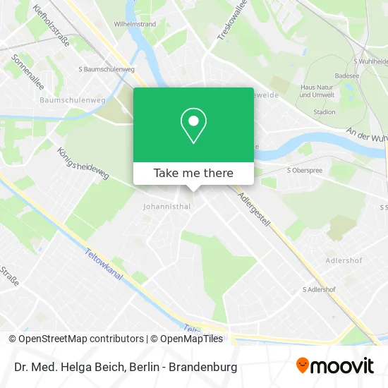 Dr. Med. Helga Beich map