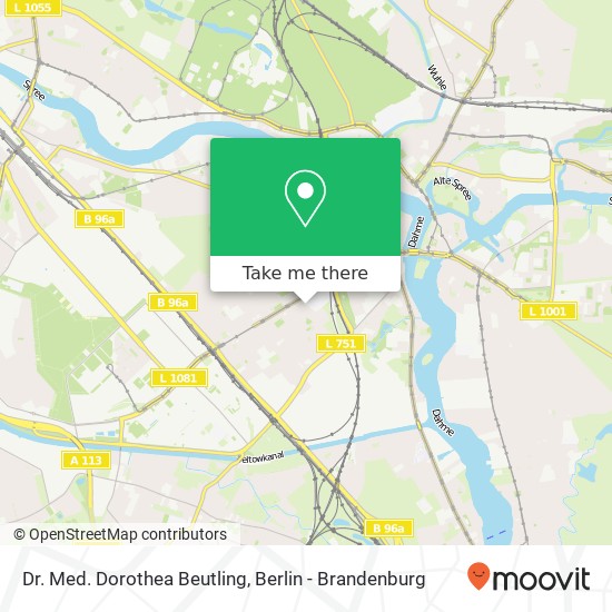 Dr. Med. Dorothea Beutling map