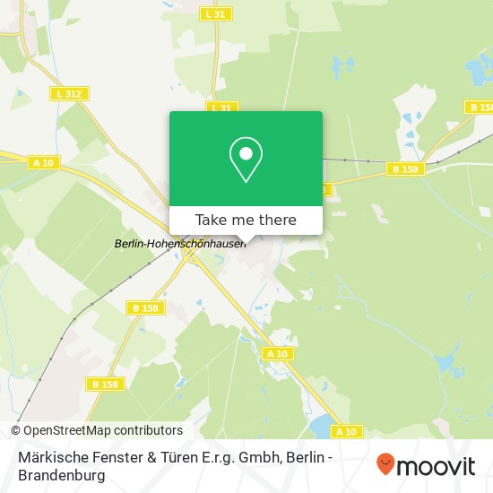 Märkische Fenster & Türen E.r.g. Gmbh map