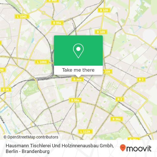 Hausmann Tischlerei Und Holzinnenausbau Gmbh map