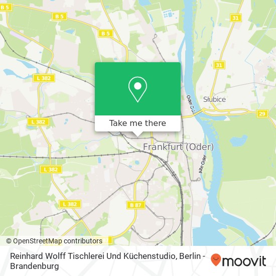 Карта Reinhard Wolff Tischlerei Und Küchenstudio