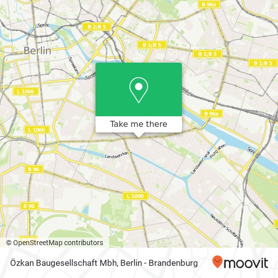 Özkan Baugesellschaft Mbh map