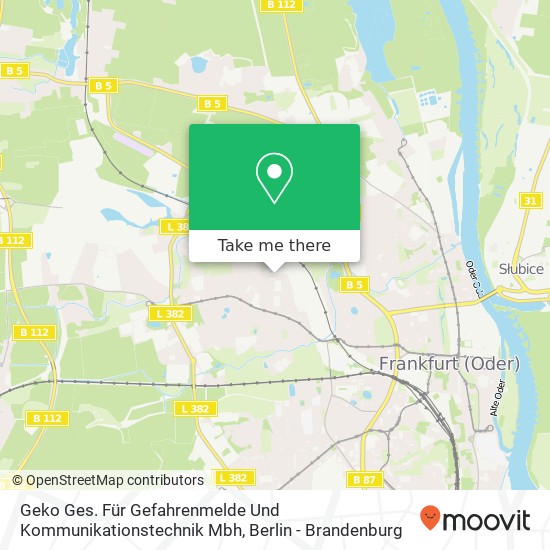 Geko Ges. Für Gefahrenmelde Und Kommunikationstechnik Mbh map