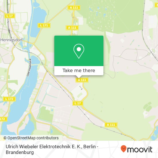 Ulrich Wiebeler Elektrotechnik E. K. map