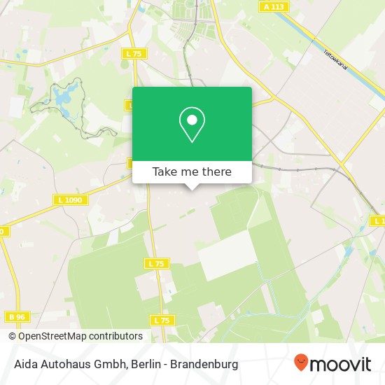Aida Autohaus Gmbh map