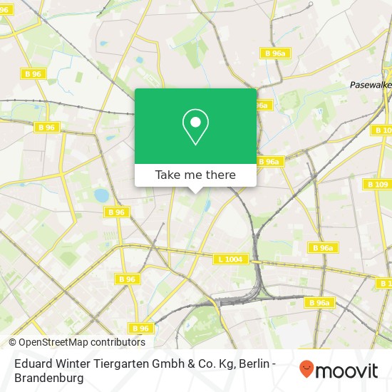 Eduard Winter Tiergarten Gmbh & Co. Kg map