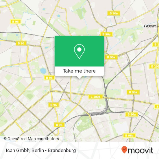 Ican Gmbh map