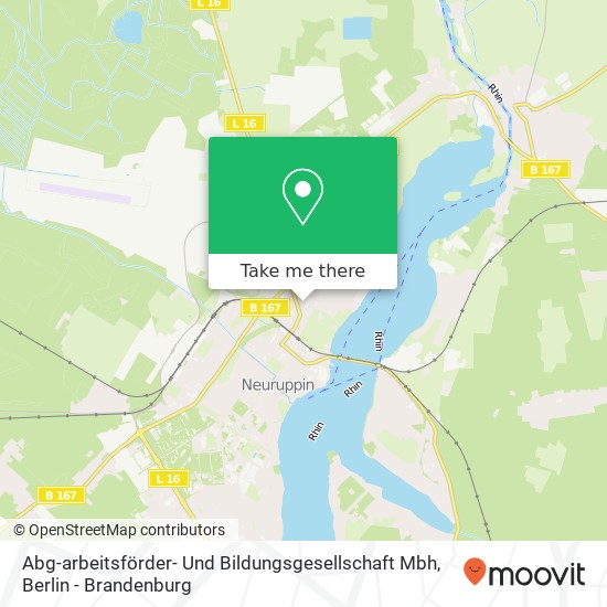 Abg-arbeitsförder- Und Bildungsgesellschaft Mbh map