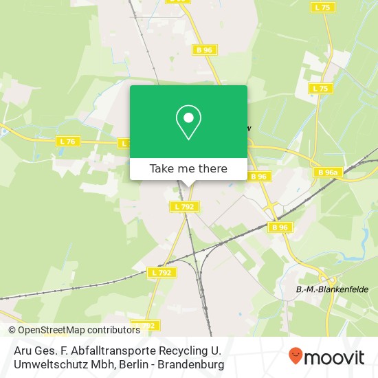 Aru Ges. F. Abfalltransporte Recycling U. Umweltschutz Mbh map