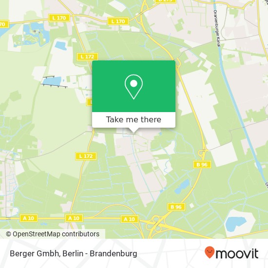 Berger Gmbh map