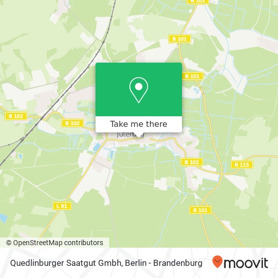 Карта Quedlinburger Saatgut Gmbh