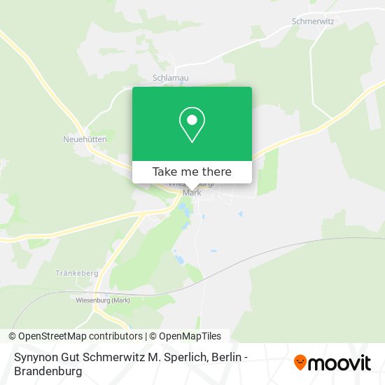 Карта Synynon Gut Schmerwitz M. Sperlich