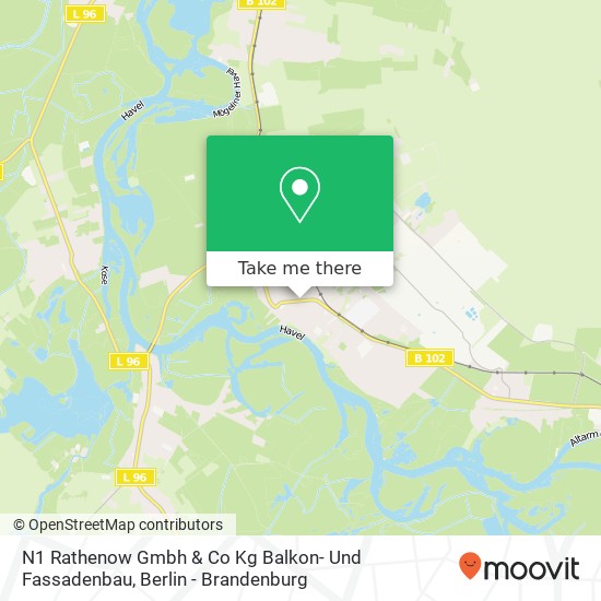 N1 Rathenow Gmbh & Co Kg Balkon- Und Fassadenbau map