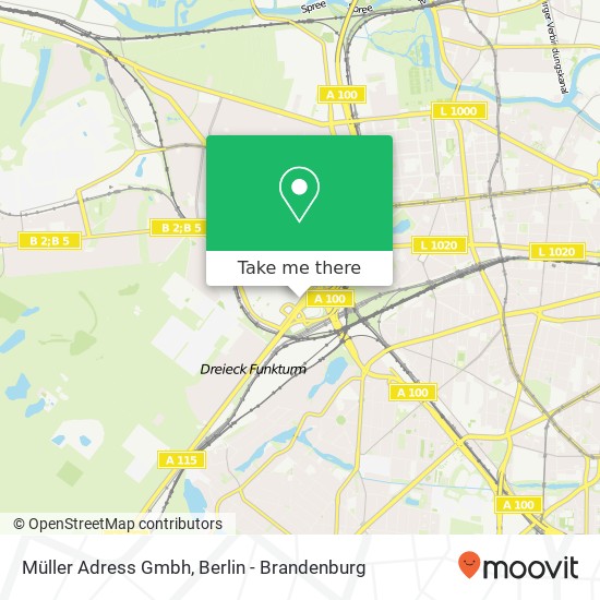 Müller Adress Gmbh map