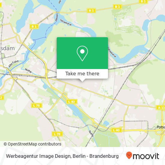 Werbeagentur Image Design map