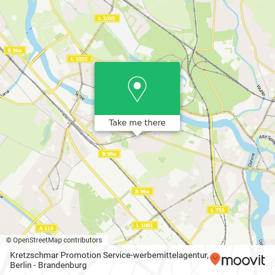 Карта Kretzschmar Promotion Service-werbemittelagentur