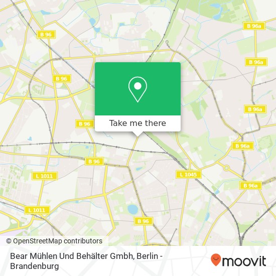 Карта Bear Mühlen Und Behälter Gmbh