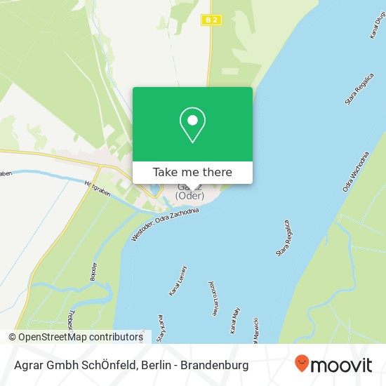 Agrar Gmbh SchÖnfeld map