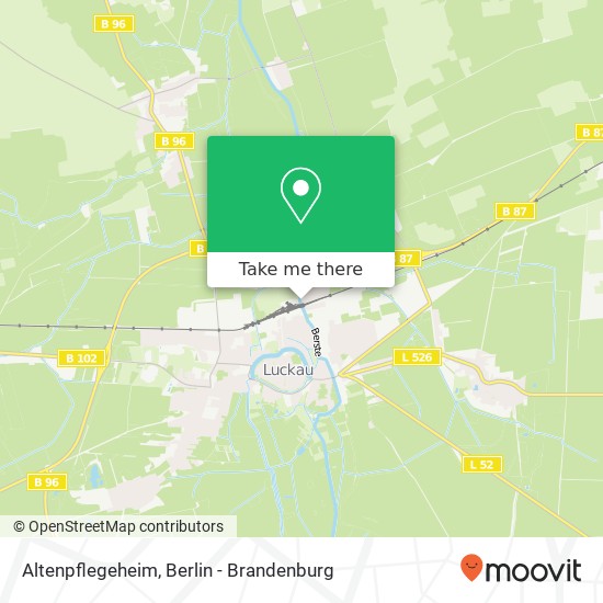 Altenpflegeheim map